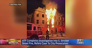 ATF completes investigation into 'incendiary' fire that killed 3 Baltimore firefighters