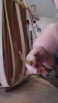 Beginning a weave #baskets #weaving #basketry #weavingtutorial #tutorials #diycrafts #basketweaving