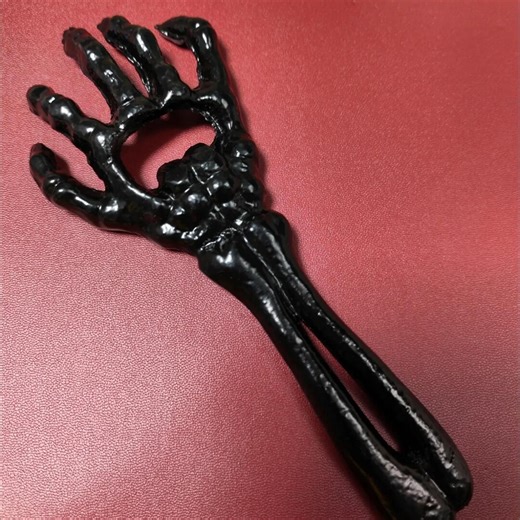 Gothic Skeleton Hand Bottle Opener – Unique Halloween Bar Decor - Etsy