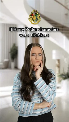 What if Harry Potter characters were TikTokers?