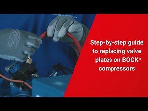How to change a valve plate on a BOCK® compressor