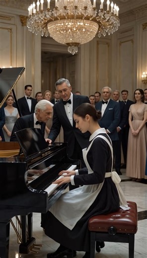 3.7M views · 10K reactions | He Forced the Maid to Play the Piano to...