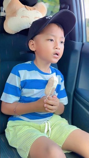 Gara gara umpetin eskrim didalam topi#shorts