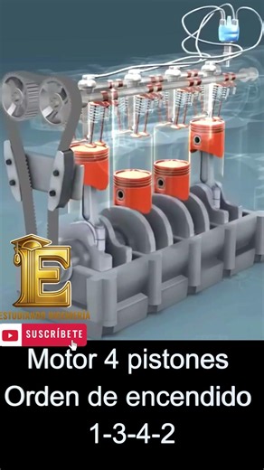🚗 1-3-4-2 Firing order explained in 20 seconds