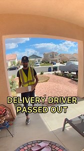 218K views · 1.4K reactions | Delivery driver was saved by the lady who lived at the house! ❤ This original video was made by Chris and jasmin | Laughs and Hacks | Facebook