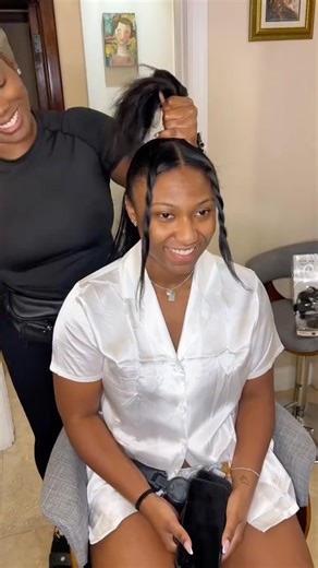 Adrianna Thomas on Instagram: "Bridal updo hair tutorial 殺 another updo attachment method using only 1 bundles of body wave hair. My updo attachment is perfect for those clients who do not wear extensions a lot or at all. It’s easy to take down and is done with only Bobby pins. @baskandlatherco edge control @got2busa @babylissprousa You guys love these videos so be sure to Like, share and follow for more content"