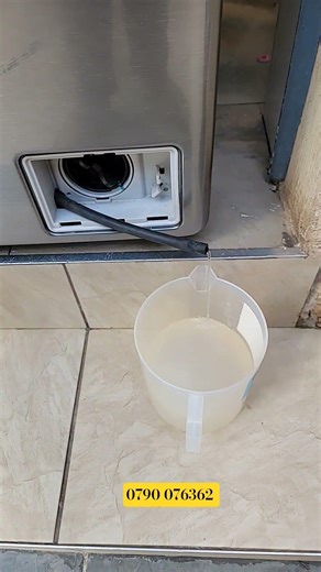 Correct way to empty your front loader washer that won't drain.#fyp #LG #Howto #tips #happynewyear