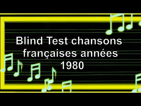 Blind Test chansons françaises années 1980 (50 extraits)