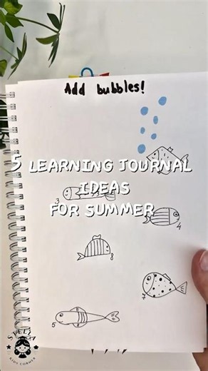 5 Fun Learning Journal Activities for Kids 🌸📓 #preschoolactivities