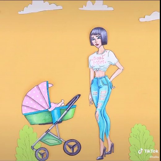 Creative DIY Pregnant Paper Doll Hacks and Crafts