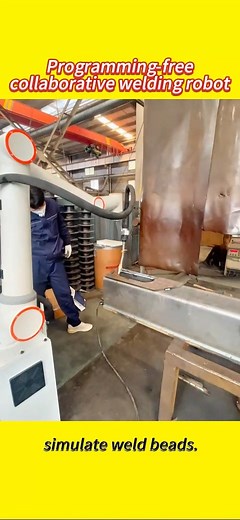 Programming-free collaborative welding robot #welding #steel #robot #factory | Star-Rising