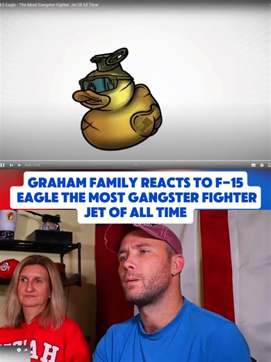 Graham Family Reacts To F-15 Eagle The Most Gangster Fighter Jet Of All Time #fyp #foruyou #Gangster#Fighter