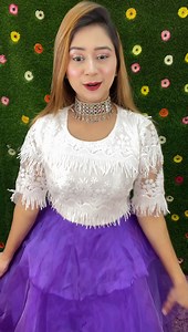 Purple designer layer barbie gown🤩 | Nice Dresses