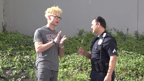 Never Steal a Cop's Badge! Crazy Magic Prank Alert
