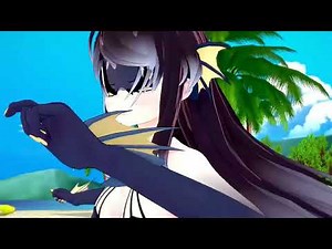 From The Sea Thing 【MMD】 エイリアンエイリアン Alien Alien beach bikini 202510292101
