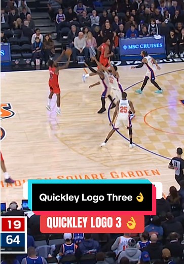 Immanuel Quickley's Logo Three Pointer Highlights