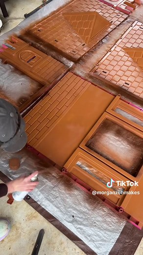 Were gonna have the most festive yard on the block with this giant gingerbread house 🥹👏🏻 its still on sale if you want to make one with me!! #littletikesplayhousemakeover #step2playhouse #lifesizegingerbreadhouse #gingerbreadhouse #gingerbreadhousecompetition #diychristmasdecor #christmasdecor #diymama #diyproject #holidaydiy