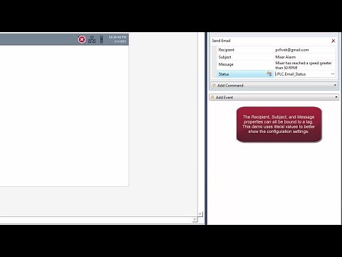 Studio 5000 View Designer and PanelView 5000: Email Notification
