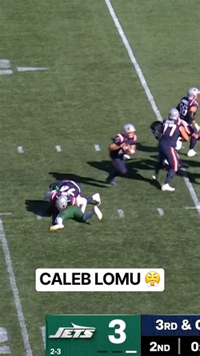 Caleb Lomu vs. David Bailey 💪 #patriots #nfl #shorts