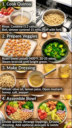 Quinoa & Veggie Power Bowl￼