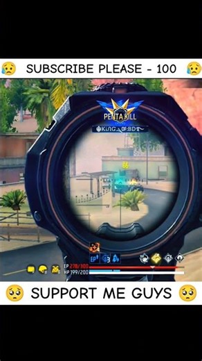 SUPPORT ME GUYS 🥺 #freefire #viral #shortsfeed #joygamingf #trending #new #CSKINGJOY