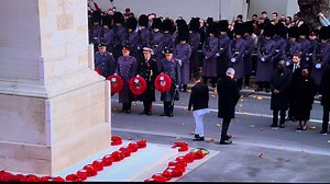 Forever heartening to see the Irish Ambassador to the Court of St James wear our Irish Poppy at the Cenotaph☘️. Royal British Legion Irish Embassy London | Royal British Legion Republic of Ireland