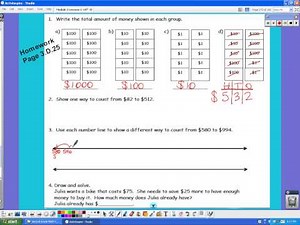 Grade 2 Module 3 Lesson 9 HW