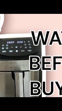 Honest Review - Gourmia 7qt Air Fryer