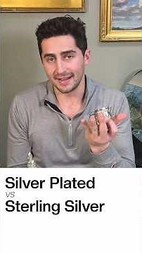 Sterling Silver vs Silver Plated… What’s the DIFFERENCE? #sterling #silver #auction