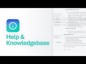 Help Capability & Knowledge Base - Trintech AI Use Case