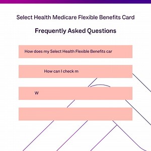 Do you have any questions about your Select Health Medicare Flexible Benefits card? Visit our FAQ page - https://bit.ly/3PvY55N #Medicare #HealthInsurance | Select Health