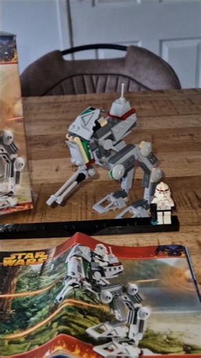 lego star wars 7250 clone scout walker from the revenge of the sith movie.