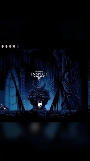 A Large Knight Statue - Hollow Knight #Shorts
