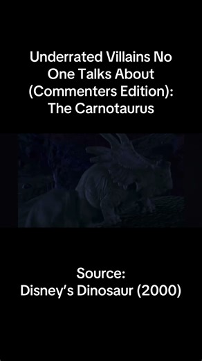 Underrated Villains: The Carnotaurus