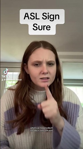 Learn How To Sign "Sure" in ASL for Beginners | American Sign Language #shorts