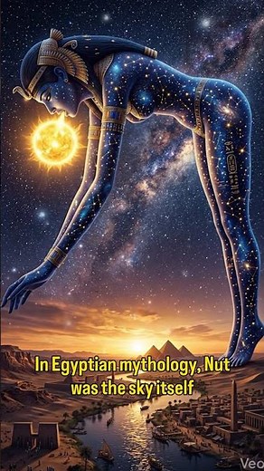 In Egyptian Mythology, who is the Nut? #egyptianmythology #history #egypthistory