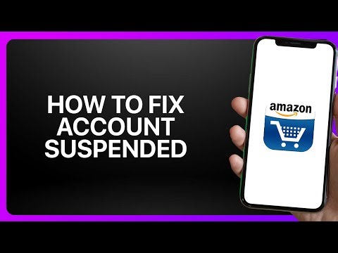 How To Fix “Account Suspended” In Amazon Shopping App ! Tutorial