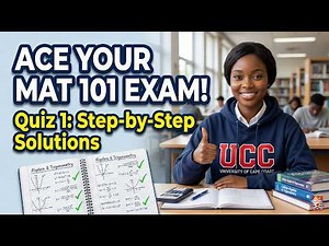Ace Your MAT 101 Exam! Quiz 1 Step-by-Step Solutions