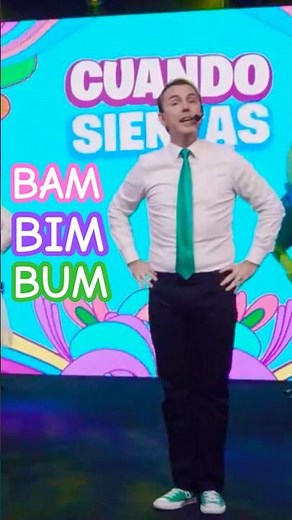 Bam bim bum✨🪄 #cancionesinfantiles #reels #shortsfeed