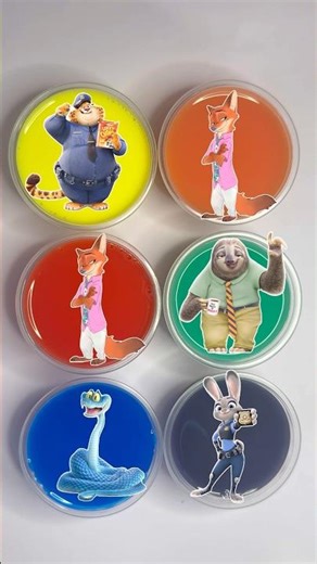 Yellow + Red + Blue | Color Mixing! So Satisfying! #zootopia2 #artshorts #colormixing