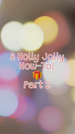 What’s better than a Holly Jolly How-To? A second one! Carrie is back with another way to make beautiful bows. | Holly Jolly Christmas Shop
