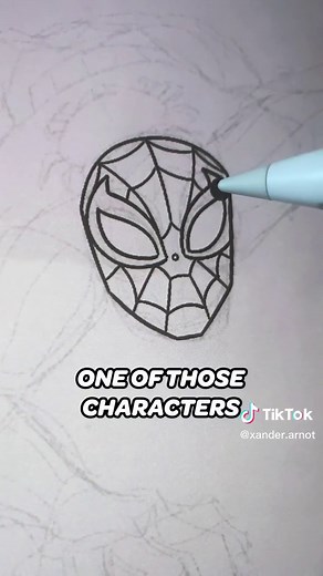 Draw Spider-Man Tutorial | Learn to Sketch Spider Man Figure