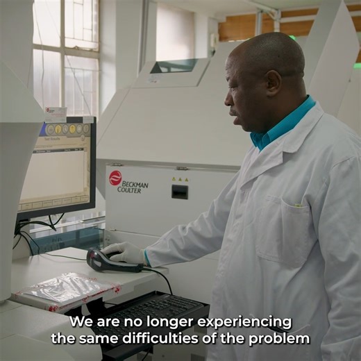 "This machine is a friendly machine. The staff are happy." 😊 Watch as Joseph Rasenyalo and his team at National Health Laboratory Service Sebokeng share how the right technology, backed by the right workflows, has helped them power the moments that matter: https://bit.ly/4qDWyfb. #PoweringMoments #NHLSSebokeng #AdvantagedWorkflows | Beckman Coulter Dx