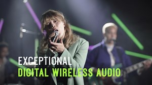 Shure GLXD14R+ Dual Band Pro Digital Wireless System for Guitar and Bass - 12-Hour Battery Life, 100 ft Range | Includes 1/4" Jack Instrument Cable & Single Channel Rack Mount Receiver (GLXD14R+-Z3)