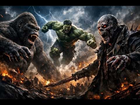 Kong vs Zombie Leader – Apocalypse Battle
