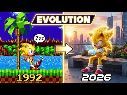 (NEW) Evolution of Super Sonic IDLE Animations (1992-2026)