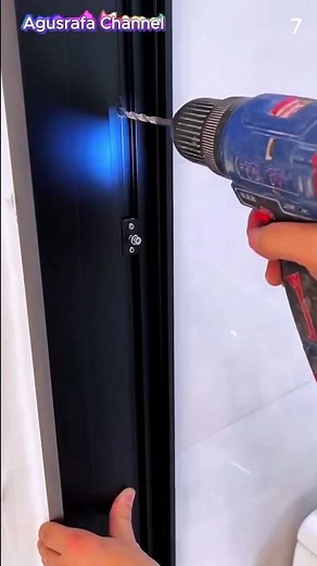 Installation of door frames using specialised tools #shorts