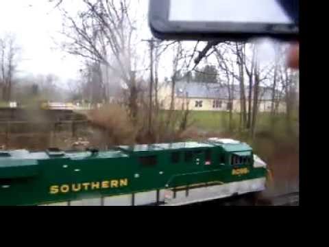 RDMVTL 16,427 ~ 4 30 2014 8 {MY ERIE RR TOUR} w/MAX : NSRR] SOU HERITAGE KAHLER RD @ BIG FLATS , NY