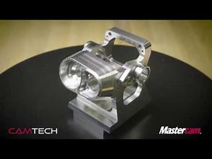 Mastercam 2020 - Optical Mount Milling