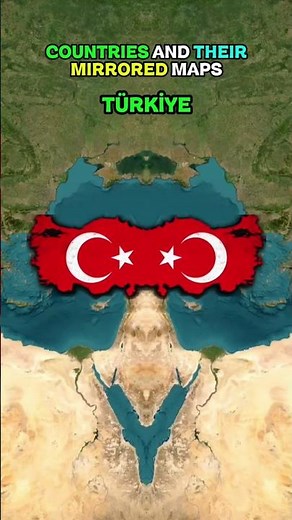 Countries and Their Mirror Maps 🤯 part 2